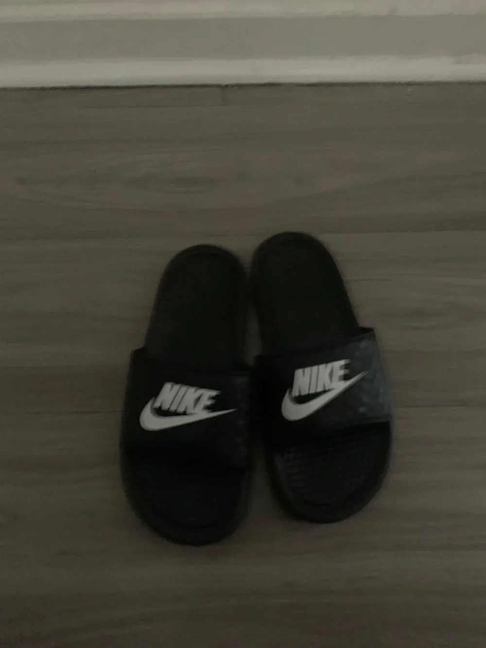 Nike biker shorts M and flip flops size 6. (Will sale separately for offer)
